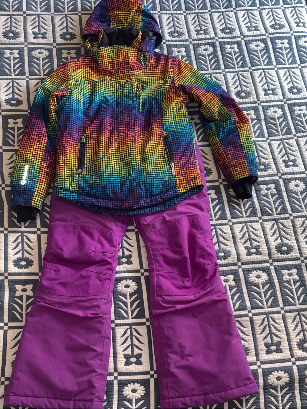 Sunice & Land’s End Snow Ski Jacket Set 10
